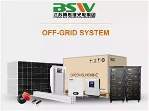 Sistema de energía solar fuera de la red de 30kw 50kw