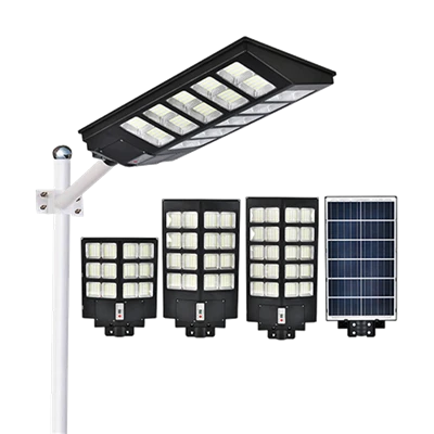 luces de calles solar montadas en poste